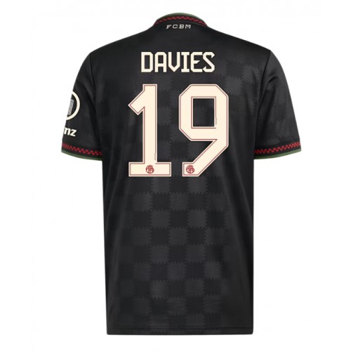 Pánský Fotbalový dres Bayern Munich Alphonso Davies #19 2025-26 Třetí Krátký Rukáv